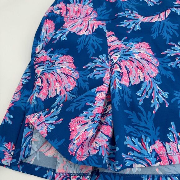 Lilly Pulitzer UPF 50+ Luxletic Shasta Skort Color Multi For Fans Golf - Picture 5 of 14
